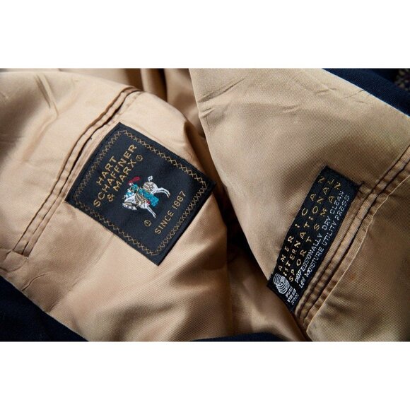 Men's Amherst College Gold Filled Buttons Blazer Double Breasted Enamel Buttons - Picture 5 of 10